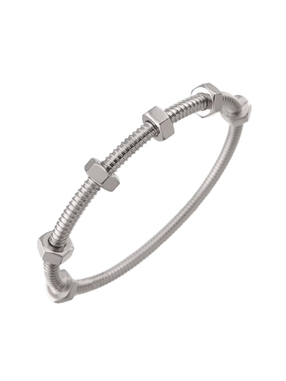 Cartier Ecru 15 Bracelet 18k White Gold Ecrou